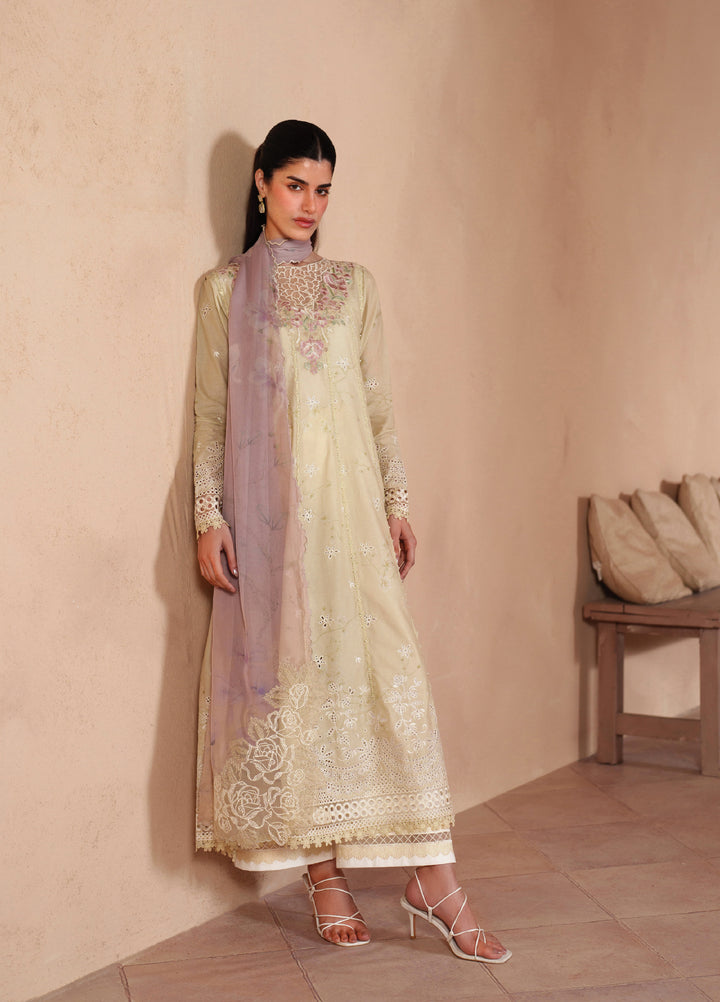 Iznik Unstitched Embroidered Lawn 3 Piece Suit IZ26ULE EL-10 - Eid Collection