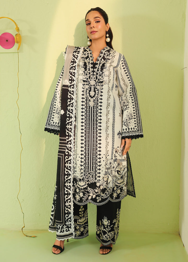 Anaya by Mahnur Unstitched Embroidered Lawn 3 Piece Suit MN26UALV AN2-10 - Festive Collection