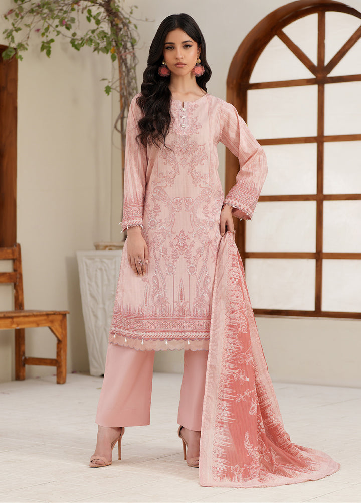 Salina by Regalia Textile Unstitched Printed Lawn 3 Piece Suit RG26DPS D-3 - Summer Collection