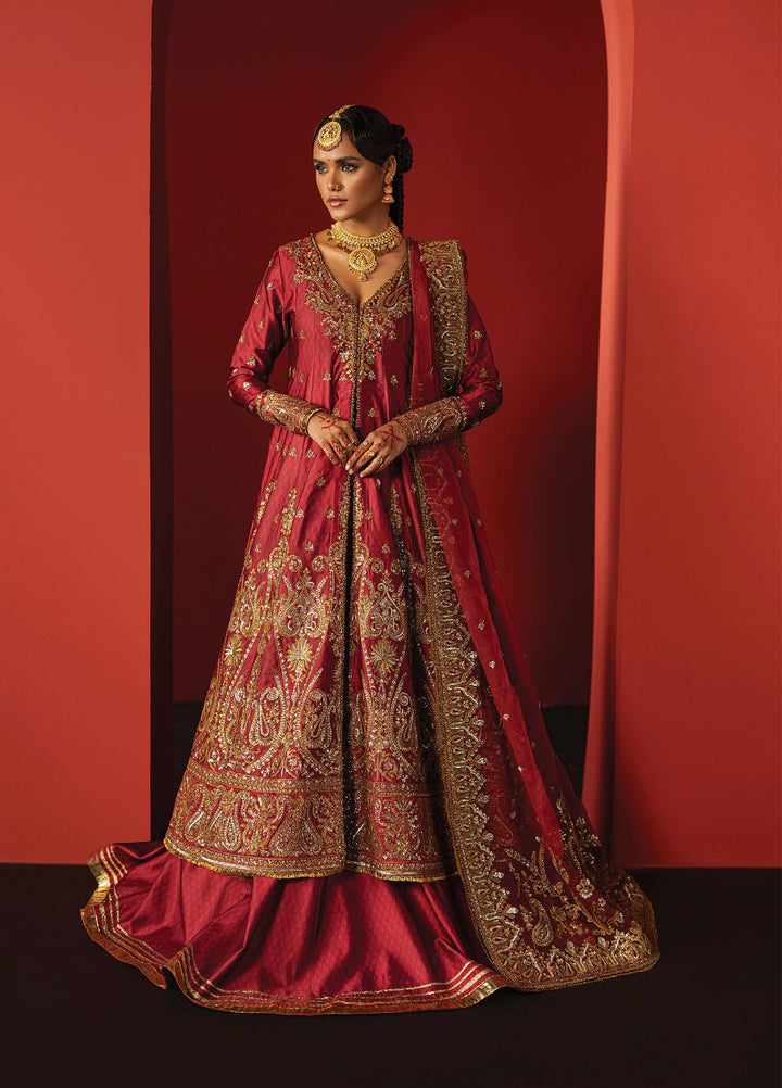 Divani by Afrozeh Unstitched Silk Embroidered 3 Piece Suits AF25DS AS-25-03 Bahaar - Festive Collection