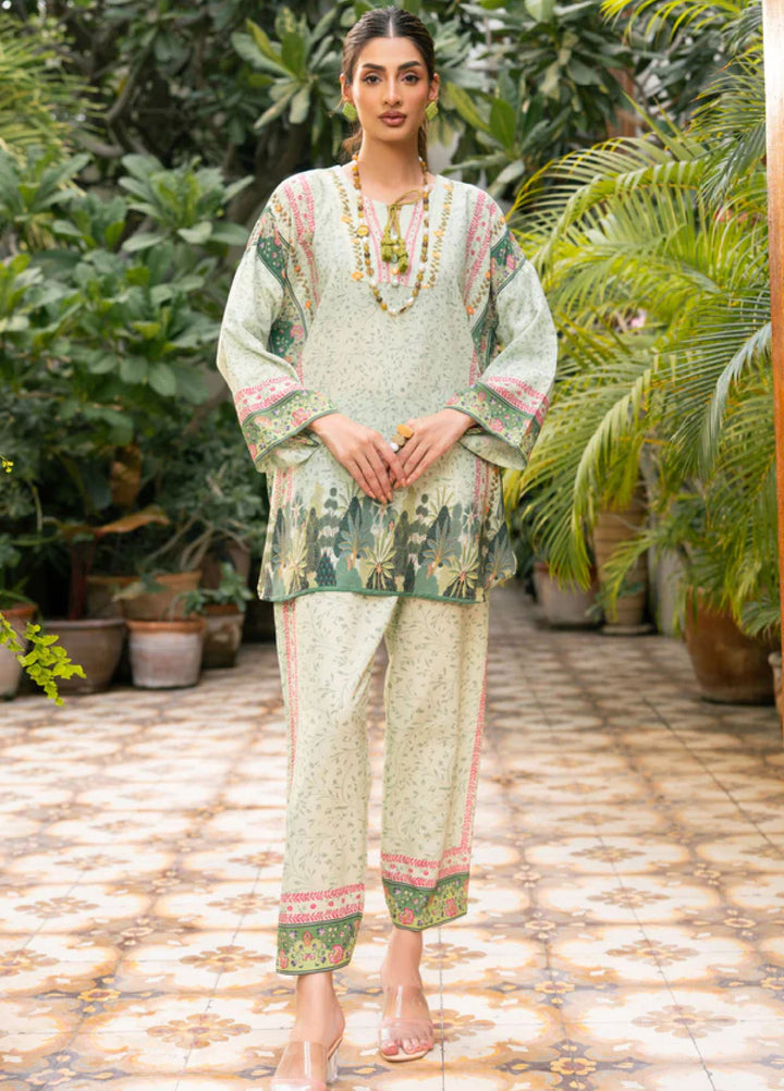 Nairah Women Pret Printed Arabic Lawn Suit NAH26PN Botanical Muse - Spring Collection