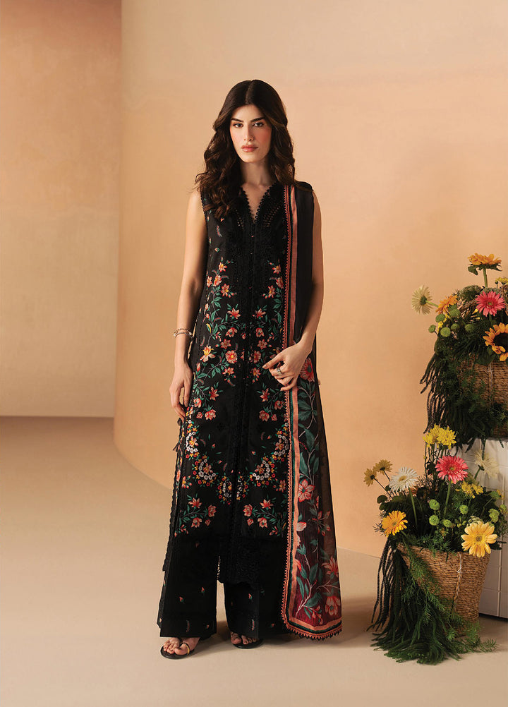 Haze A Prints by Afrozeh Unstitched Printed Lawn 3 Piece Suit AF26UAP Nightlure FWU-117 - Summer Collection