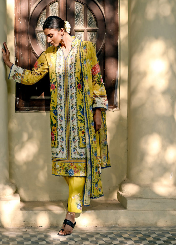 Rangon ka Angan by Gul Ahmed Unstitched Embroidered Lawn 3 Piece Suit GA26URAL CL-62276 - Summer Collection