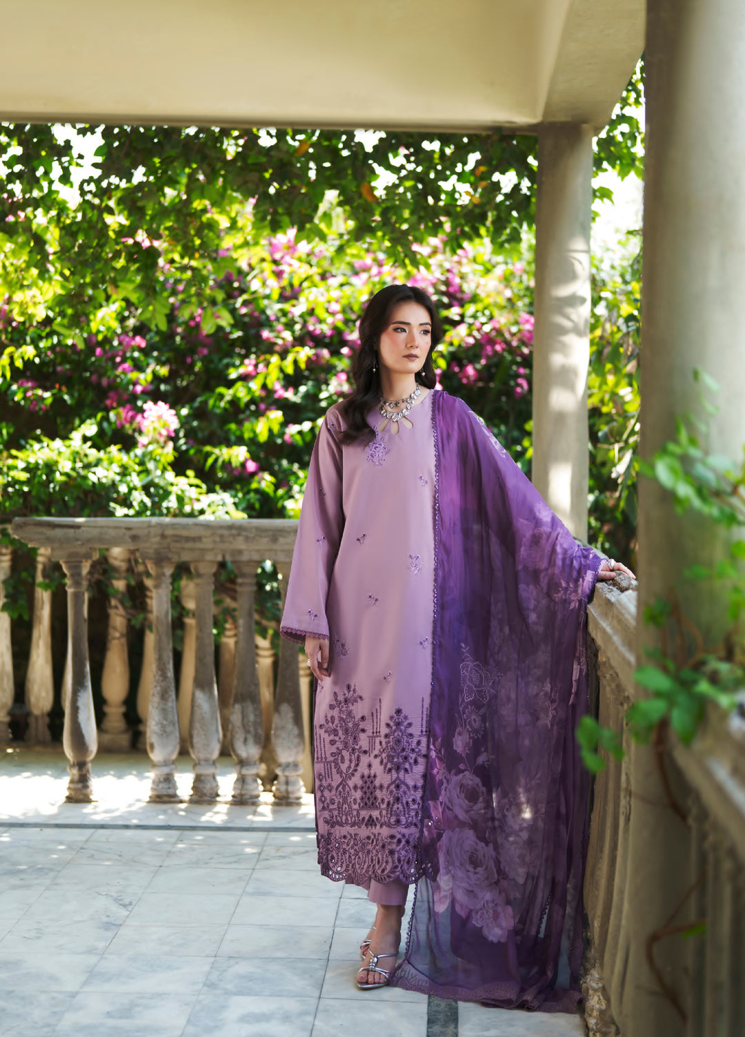 Golden Enara by Rashid Textiles Unstitched Embroidered Lawn 3 Piece Suit RT26ULG 3703 - Casual Collection