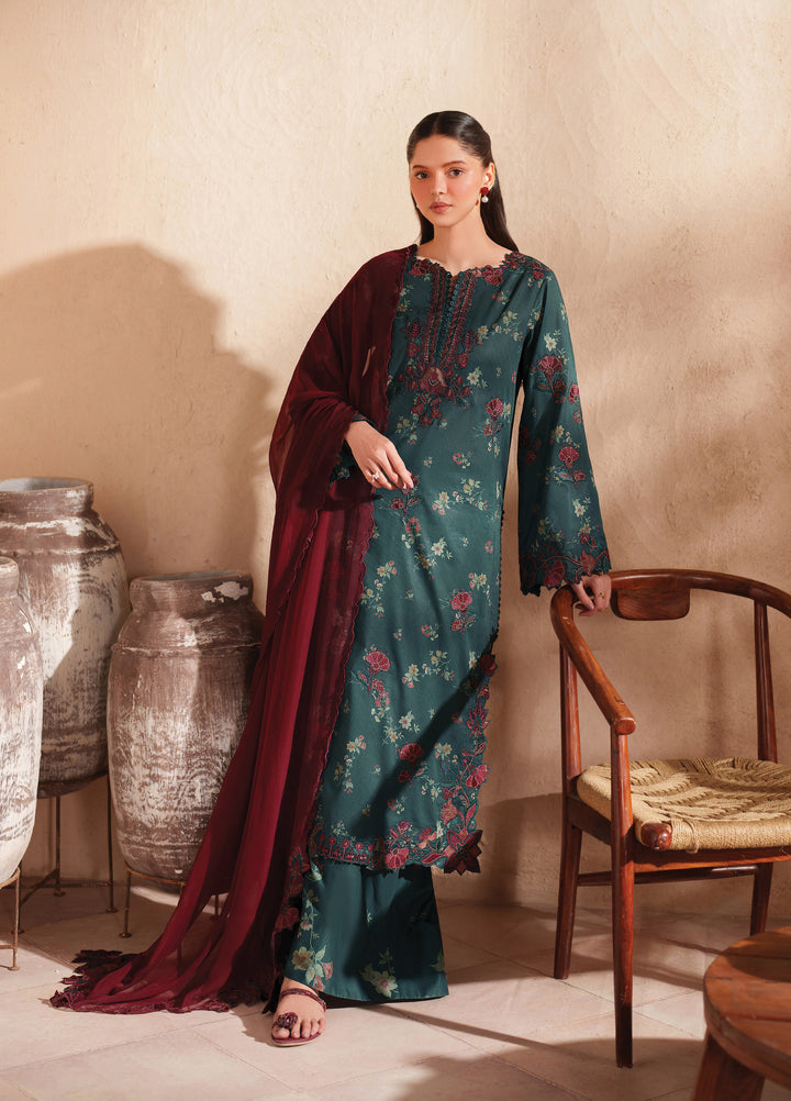 Iznik Unstitched Embroidered Lawn 3 Piece Suit IZ26ULE EL-11 - Eid Collection