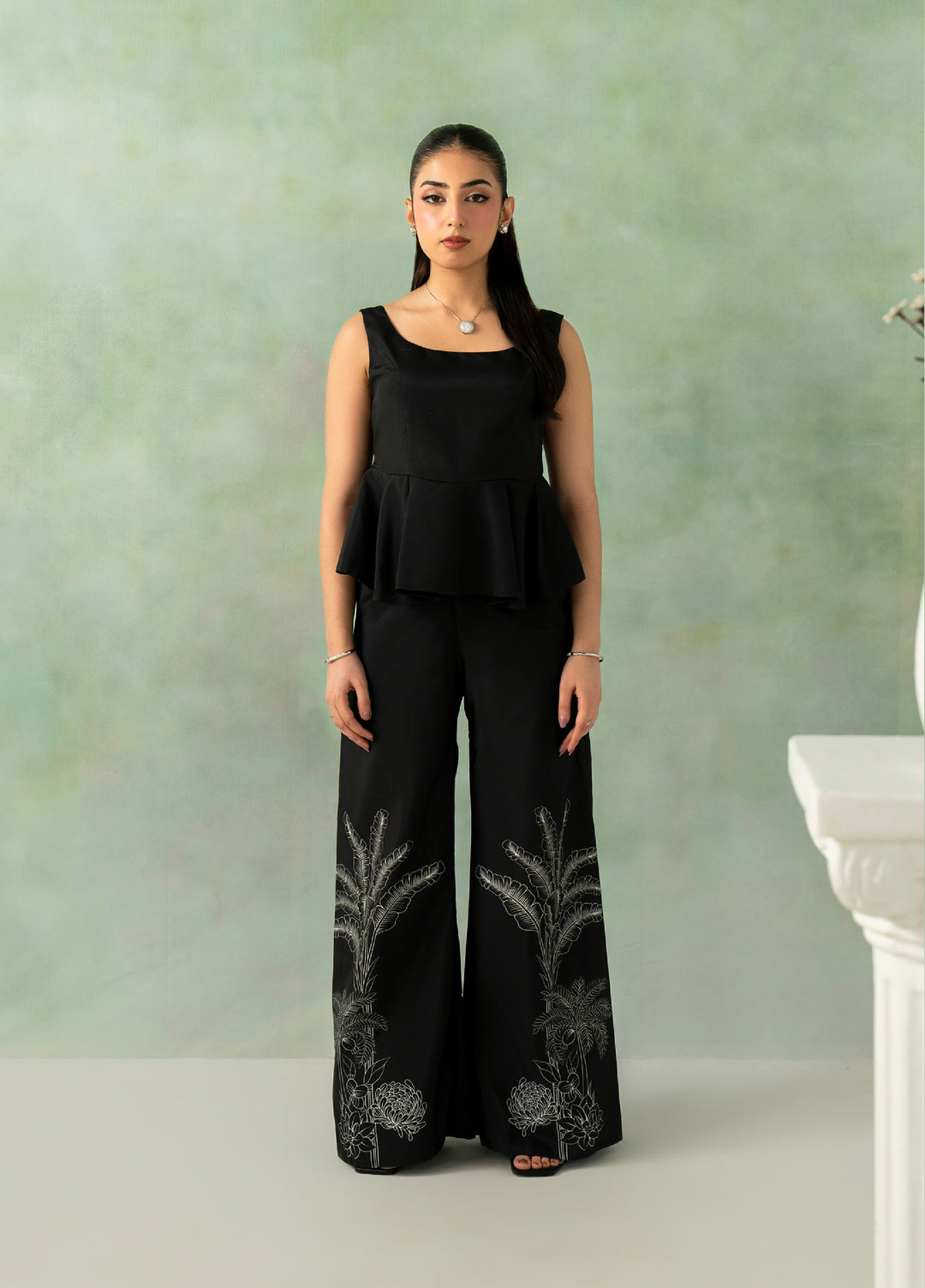 Folds by Zarposh RTW Printed Crepe 2 Piece Suit ZR26PF LUMA - Casual Collection