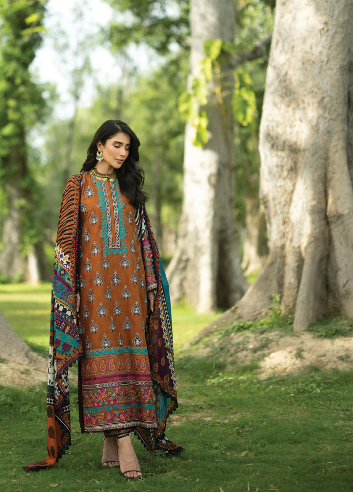 Zainab Chottani Unstitched Embroidered Jacquard 3 Piece Suit ZC26ULE Erin 11 - Eid Collection
