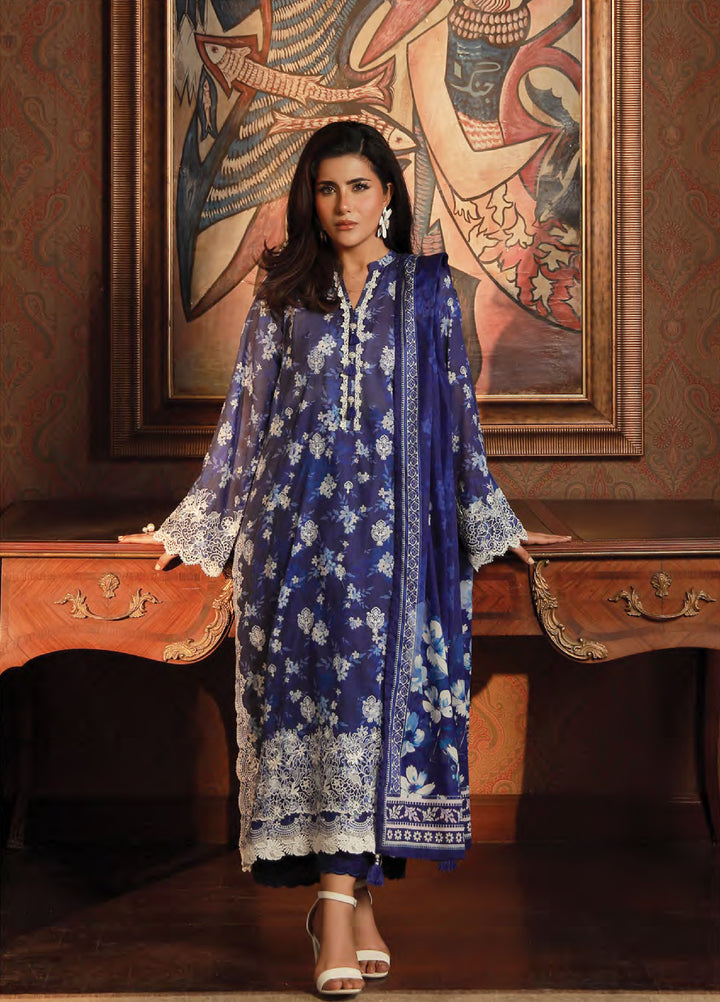Komal Lawn by Lakhany Unstitched Embroidered Lawn 3 Piece Suit LSM26UK LG-RL-0362 - Summer Collection
