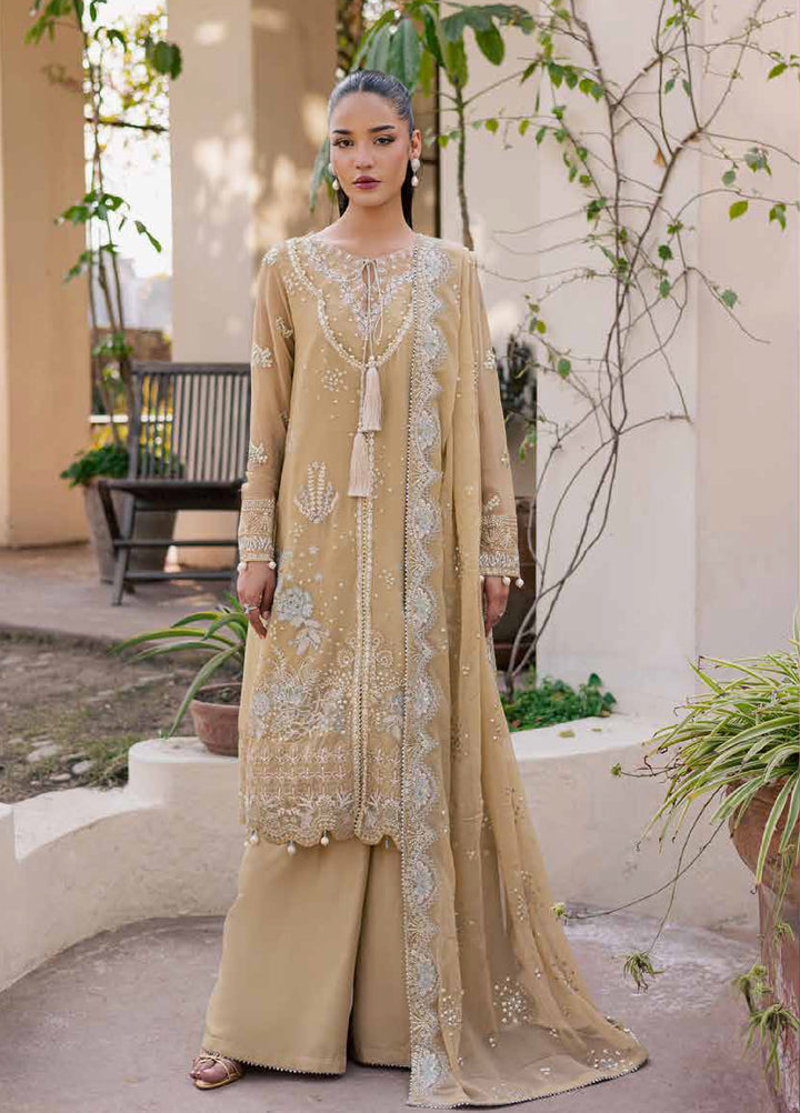 Heirloom by Daria Unstitched Embroidered Chiffon 4 Piece Suit DC26UCH DA-57 - Festive Collection