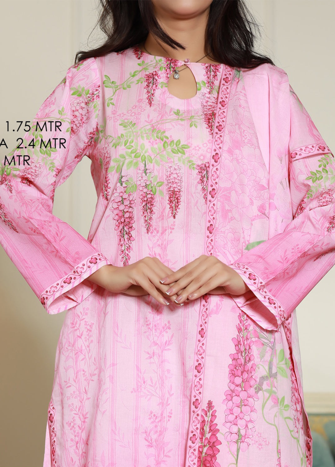 The Garden Muse by Chameli Unstitched Printed Lawn 3 Piece Suit CHM26UGM WRTS-0001 - Summer Collection