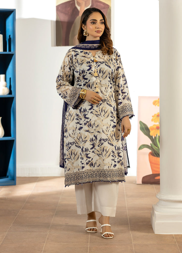 Salina by Regalia Textiles Unstitched Digital Printed Lawn 3 Piece Suit RG26SUVIII D-2 - Summer Collection