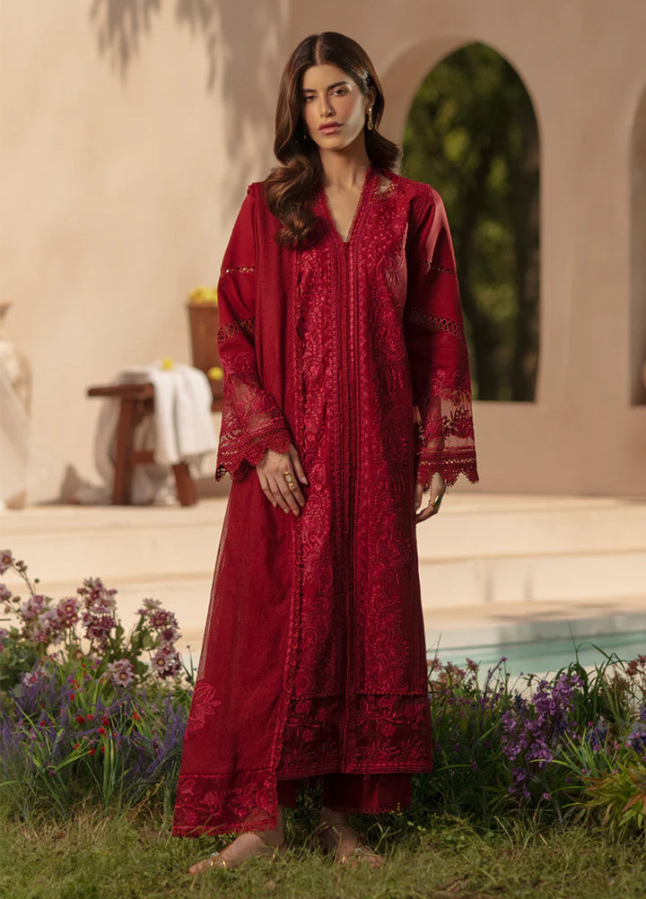 Rang Rasiya Unstitched Embroidered Luxury Lawn 3 Piece Suit RR26ULE NEHAL - Eid Collection