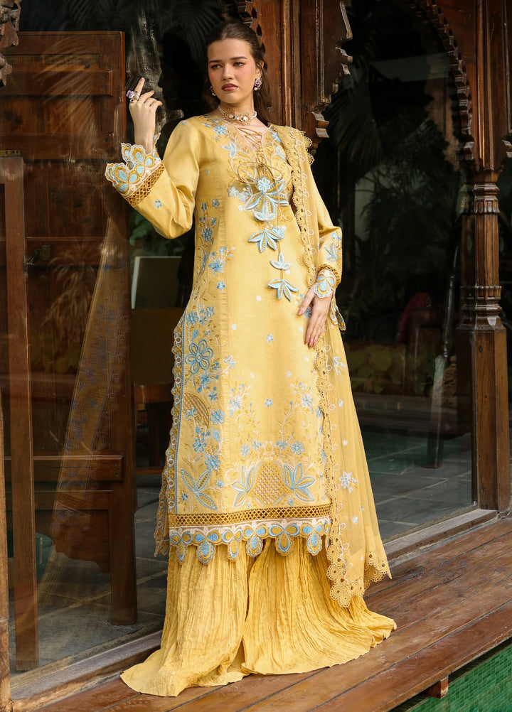Shanaya by Mahnur Unstitched Embroidered Lawn 3 Piece Suit MN26USL SH-04 - Summer Collection