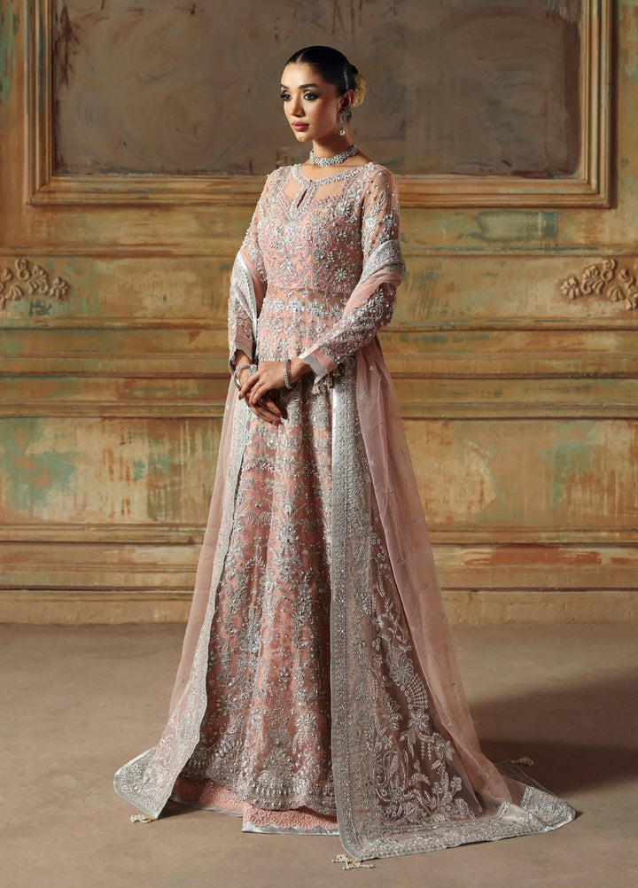 Zyra Unstitched Embroidered Net 3 Piece Suit ZY26UW D-4 Glamorous - Wedding Collection