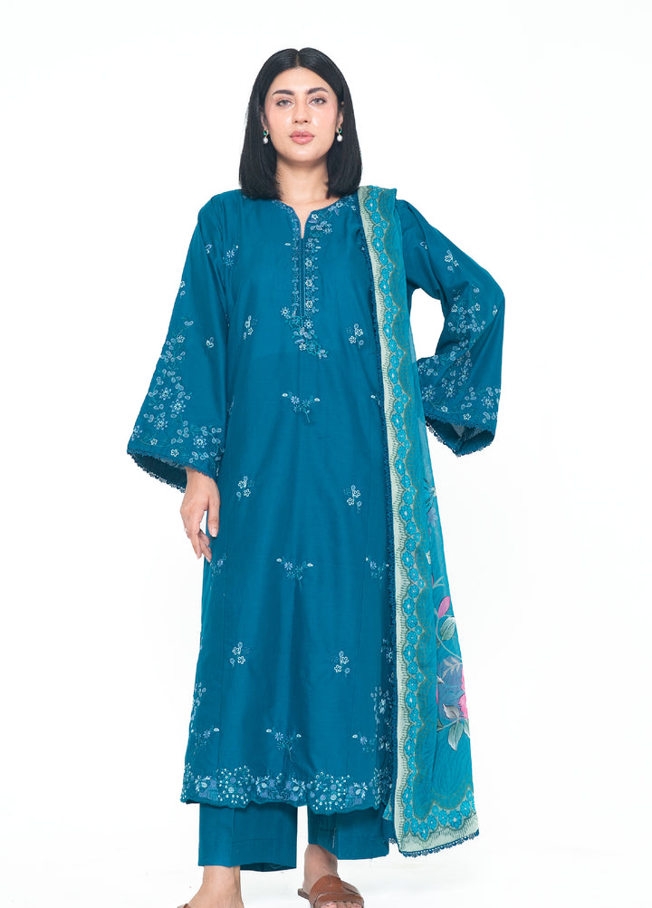 Zyna RTW Embroidered Lawn 3 Piece Suit ZY26ULS ORIA - Summer Collection