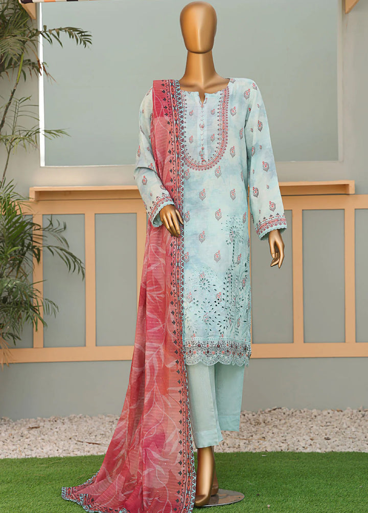 Vogue by Hz Textiles Embroidered Viscose Suits Unstitched 3 Piece VFC-1326 - Winter Collection