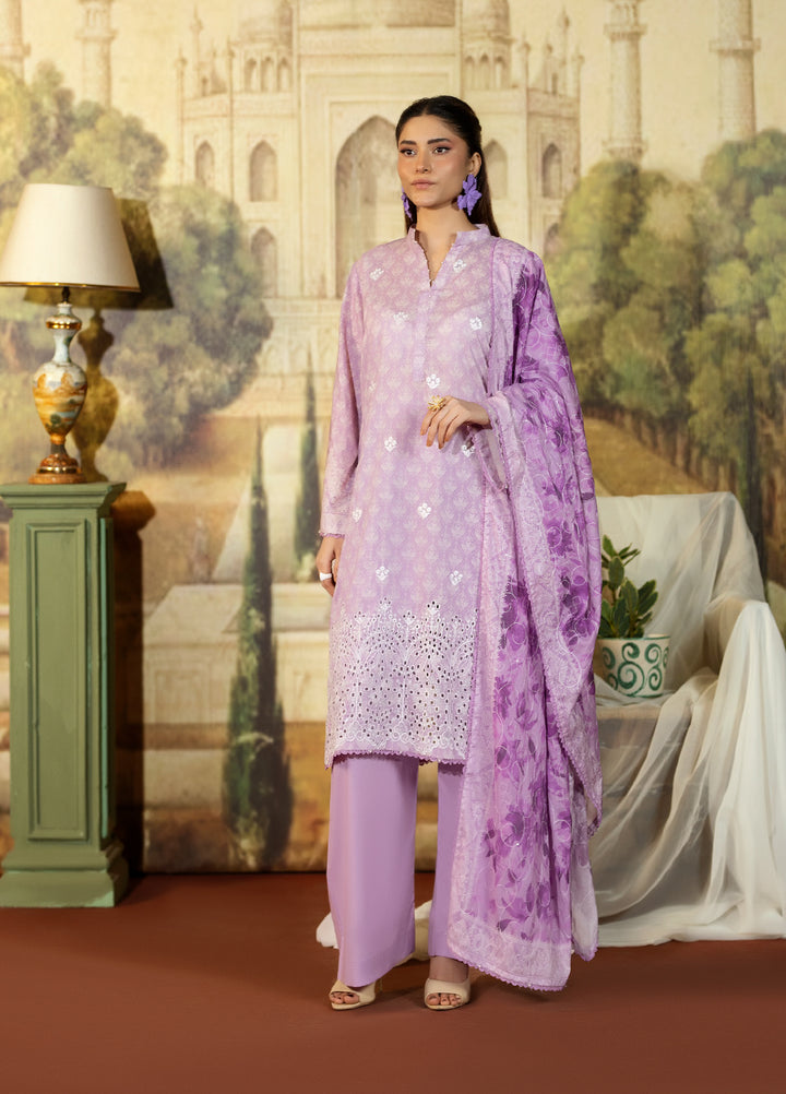 Regalia Textile Unstitched Embroidered Lawn 3 Piece Suit RG26EUS D-7 - Summer Collection