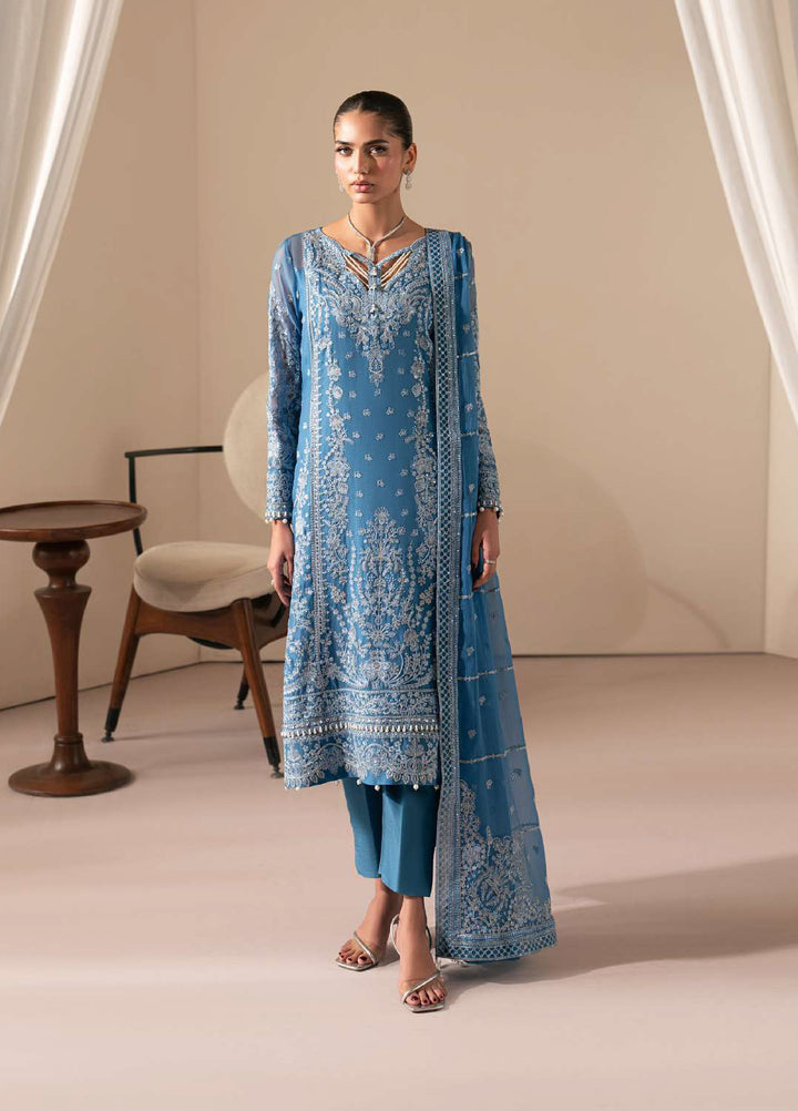 Ayla by Gulaal Unstitched Embroidered Luxury Chiffon 3 Piece Suit GL26ACF D-40 SERA - Festive Collection