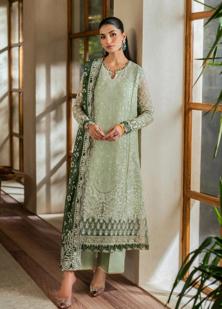 Xenia Formal Unstitched Luxury Chiffon Suits 3 Piece XE25FL Verdura - Formals Collection