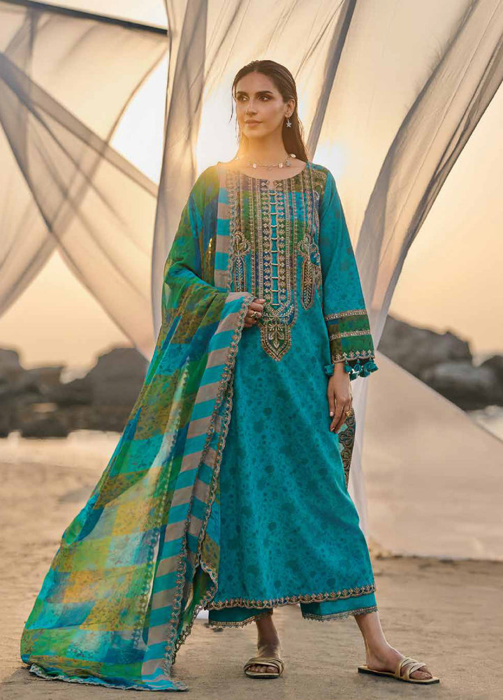 Swiss Miss by Charizma Unstitched Embroidered Swiss Voil 3 Piece Suit CHR26USM CSM6-05 - Summer Collection