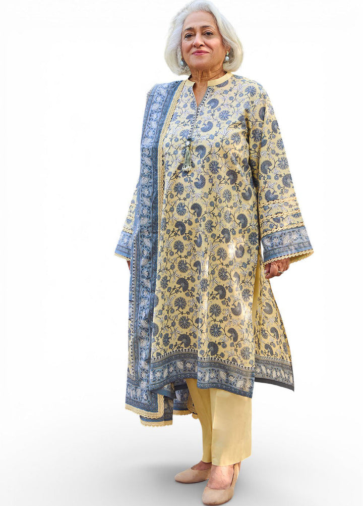 Tribute To Mother by Gul Ahmed Unstitched Printed Lawn 3 Piece Suit GA26UTM CL-62104 B - Summer Collection