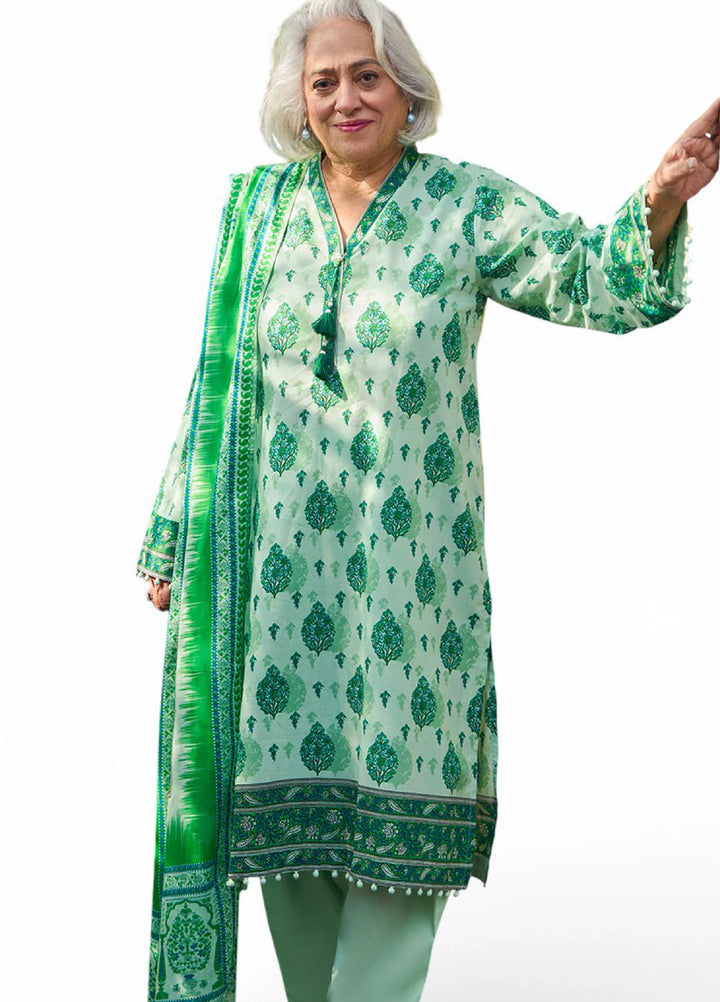 Tribute To Mother by Gul Ahmed Unstitched Printed Lawn 3 Piece Suit GA26UTM CL-62020 B - Summer Collection