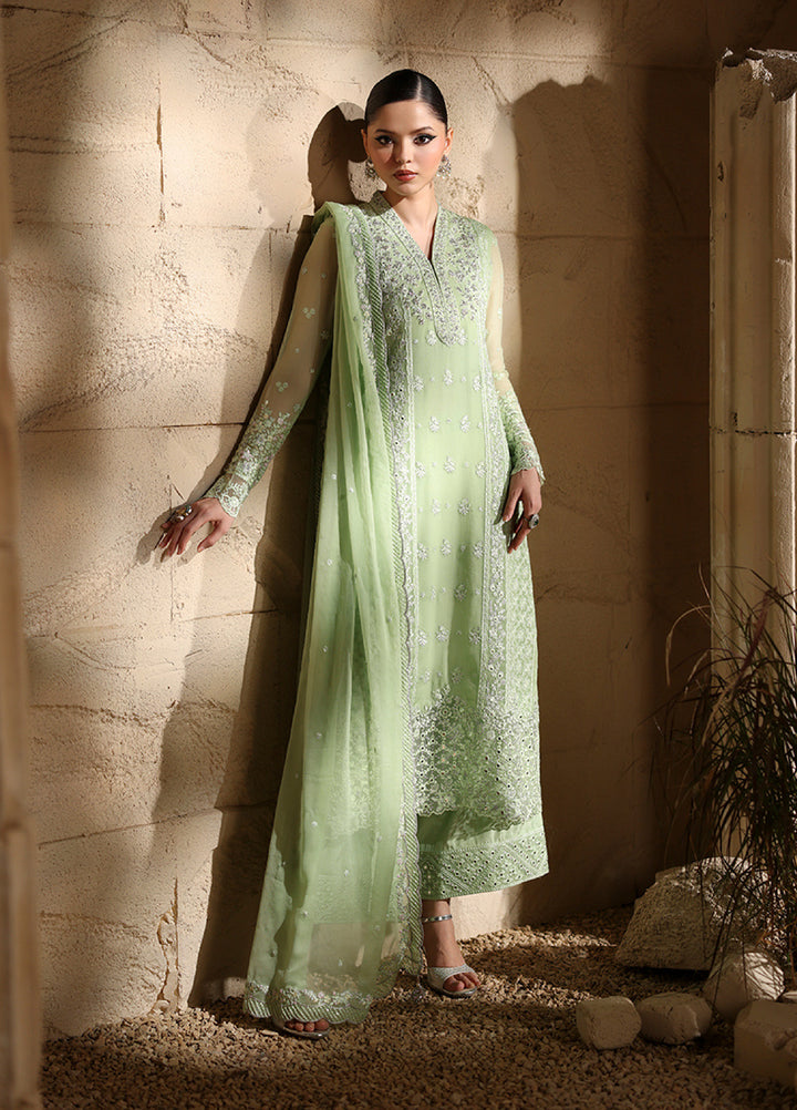 Luxe by Azure Unstitched Chiffon Embroidered Suits 3 Piece AZ25LF Elara - Festive Collection