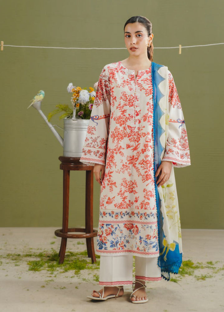Coco by Zara Shahjahan Unstitched Printed Lawn 3 Piece Suit CZS26PS ZCP-26 04 A - Summer Collection