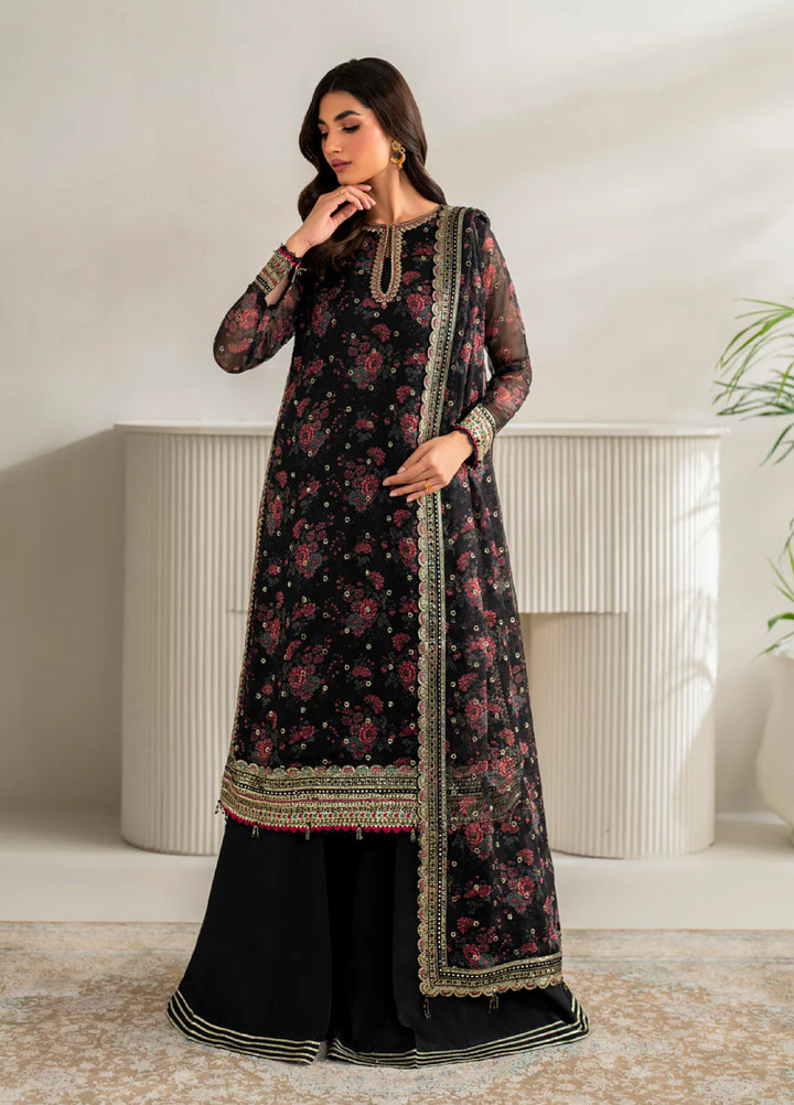 Xenia Formal Unstitched Luxury Chiffon Suits 3 Piece XE25FL Bellara-A - Formals Collection