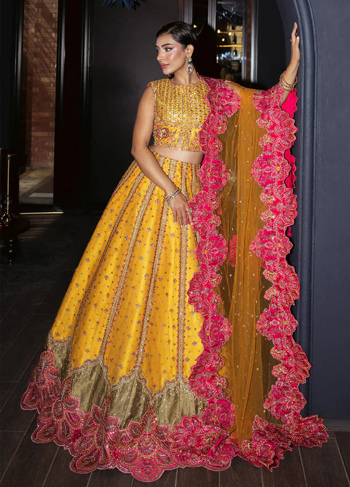 Pari Naaz by Neeshay Embroidered Net Suits Unstitched 3 Piece NSH25PW Zarmin - Formals Collection