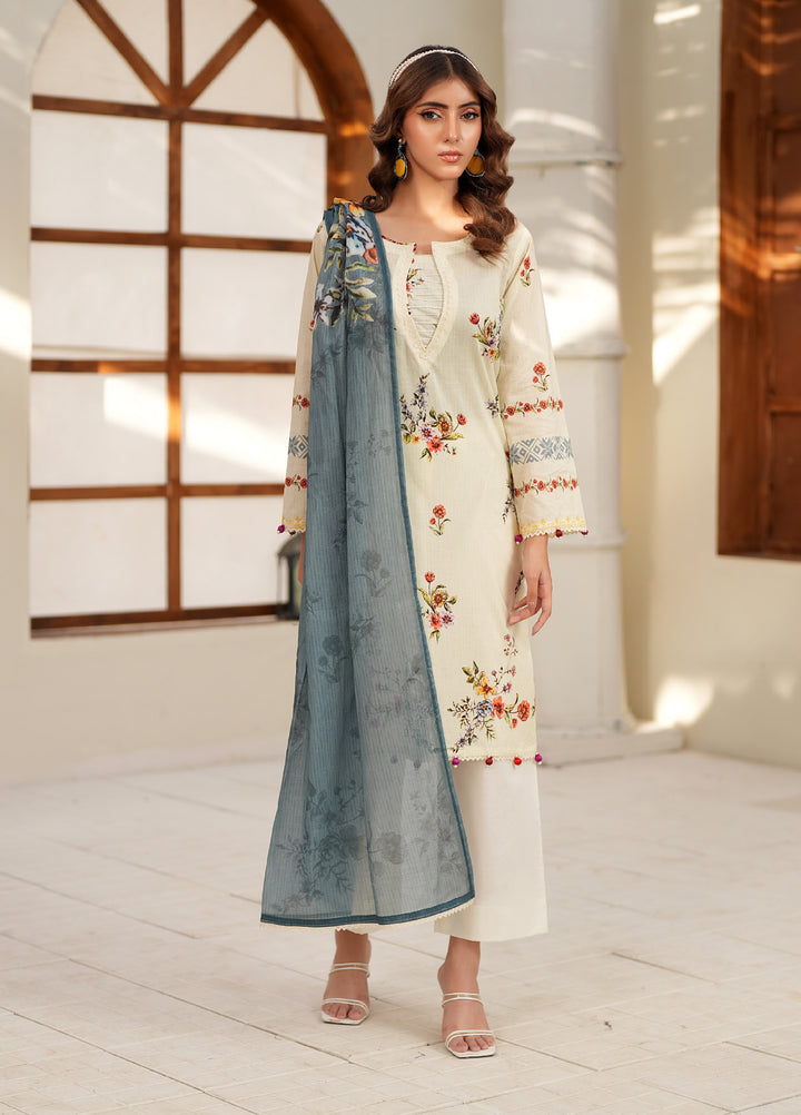 Salina by Regalia Textile Unstitched Printed Lawn 3 Piece Suit RG26DPS D-6 - Summer Collection