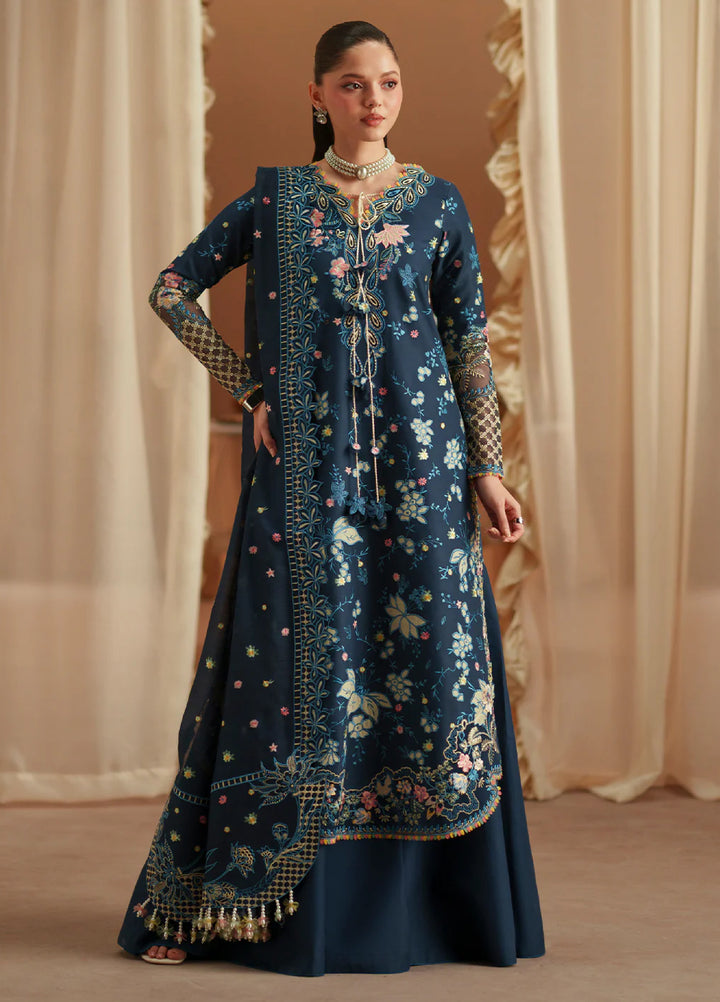 Mashriq by Bin Ilyas Unstitched Embroidered Lawn 3 Piece Suit BI26UML D117C - Festive Collection