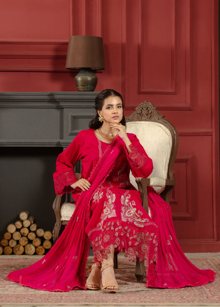 Noore by Ayleen Unstitched Embroidered Lawn 3 Piece Suit AY26ULN Zoya - Eid Collection