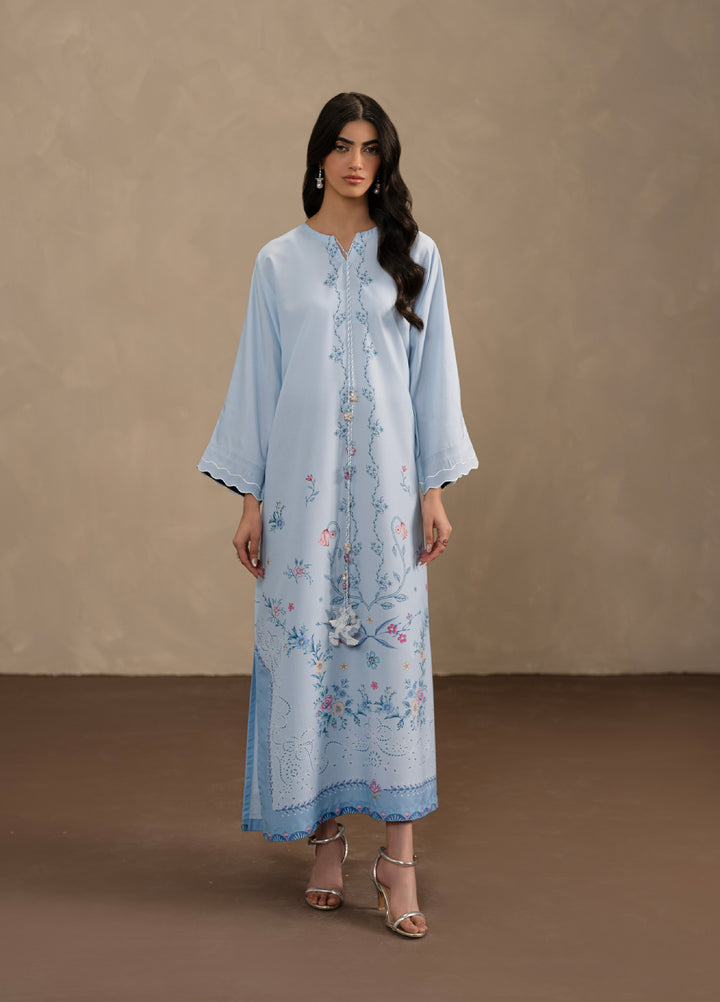 Seran Women Pret Printed Poly Cambric Kaftaan SN26PK D-2 Serena - Casual Collection