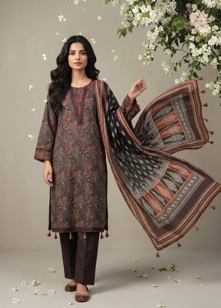 Salina by Regalia Textiles Unstitched Printed Lawn 3 Piece Suit RG26USI D-7 - Casual Collection