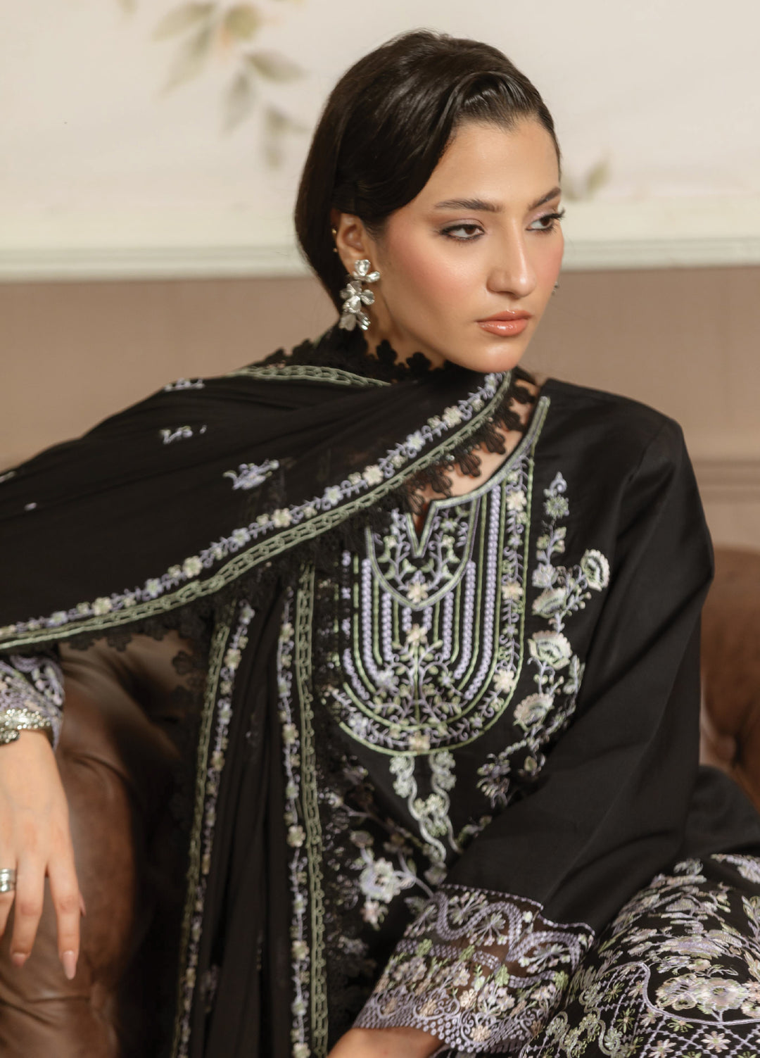 Noore by Ayleen Unstitched Embroidered Lawn 3 Piece Suit AY26ULN Dastoor - Eid Collection