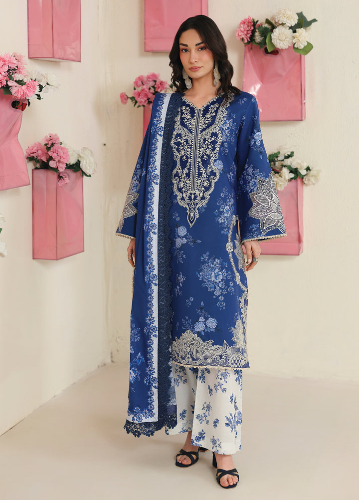 Anaya by Mahnur Unstitched Embroidered Lawn 3 Piece Suit MN26UALV AN2-03 - Festive Collection