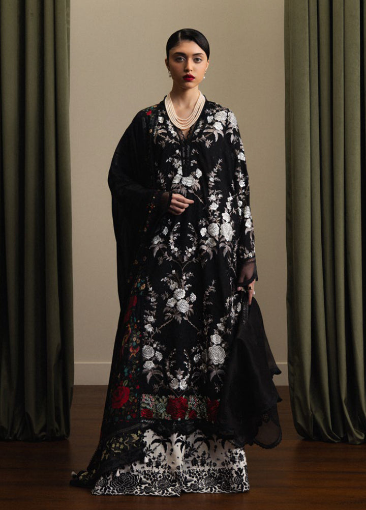 Satori by Zara Shahjahan Unstitched Embroidered Lawn 3 Piece Suit ZS26USL D-10 TAKUMI - Summer Collection