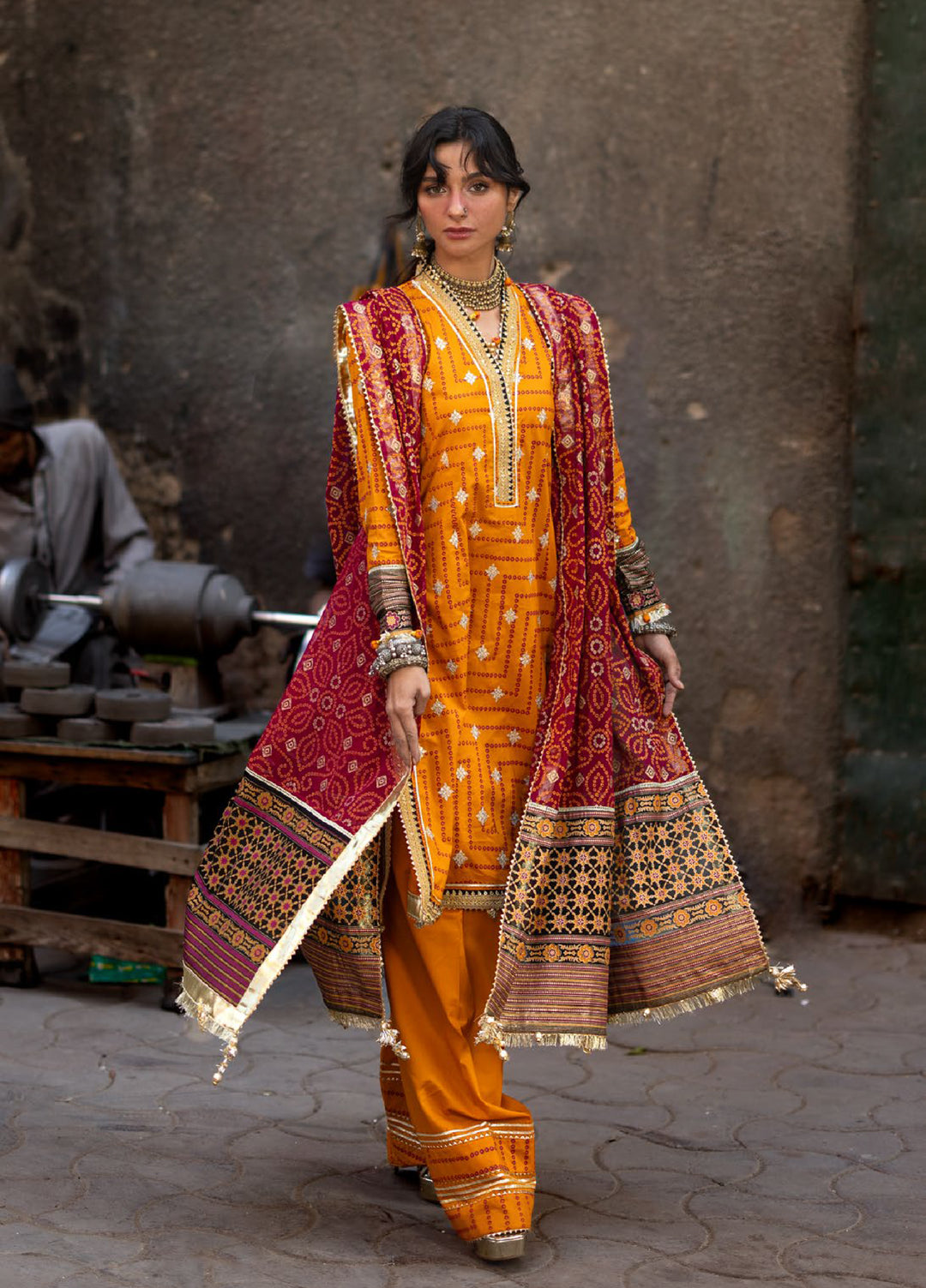 The Chunri by Gul Ahmed Unstitched Printed Lawn 3 Piece Suit GA26UTCL BM-62029 - Summer Collection