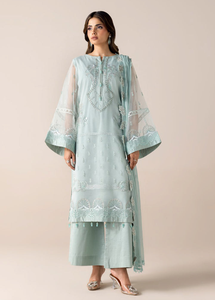 Aura by Zebtan RTW Embroidered Lawn 3 Piece Suit ZB26UAL A-08 - Festive Collection