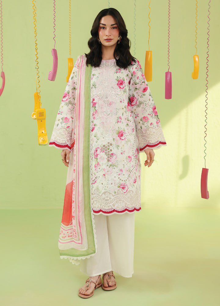 Anaya by Mahnur Unstitched Embroidered Lawn 3 Piece Suit MN26UALV AN2-19 - Festive Collection