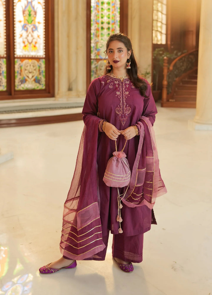 Omal by Komal Mera Eid Ka Jora Women Lawn 3 Piece Pret Suit Sanam - Festive Collection