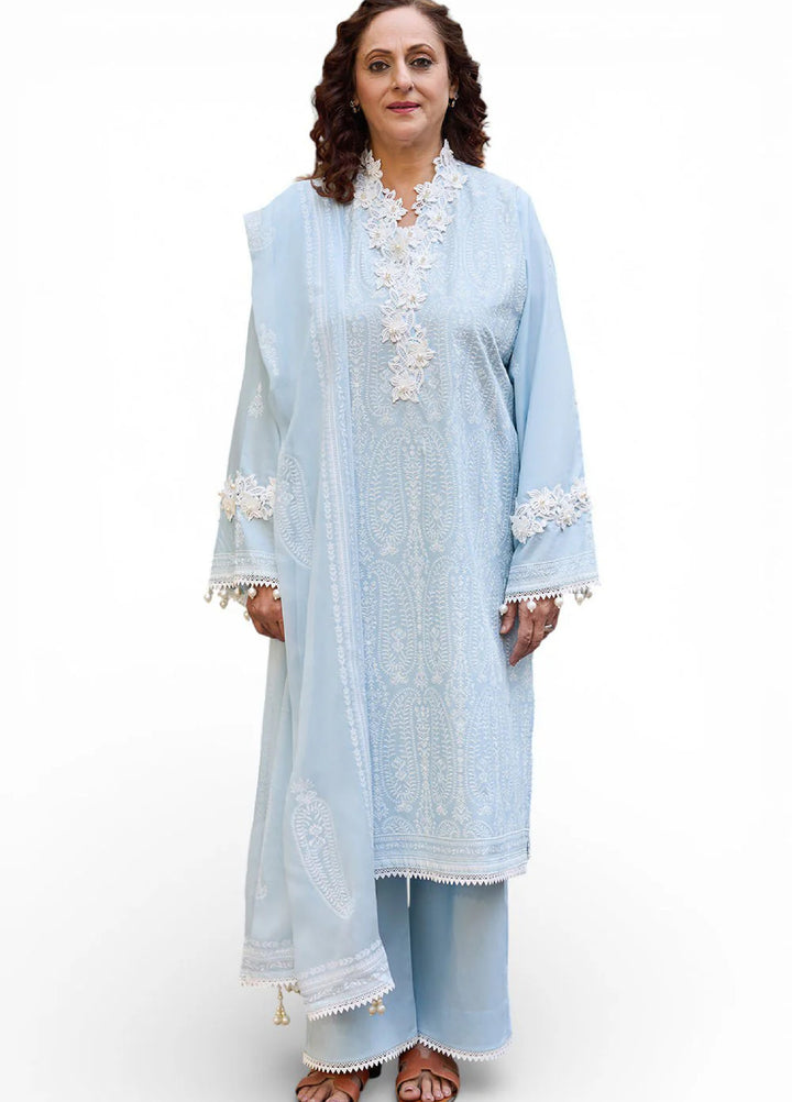 Tribute To Mother by Gul Ahmed Unstitched Embroidered Lawn 3 Piece Suit GA26UTM BM-62016 - Summer Collection