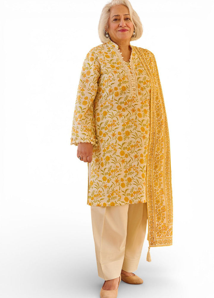 Tribute To Mother by Gul Ahmed Unstitched Printed Lawn 3 Piece Suit GA26UTM CL-62113 A - Summer Collection