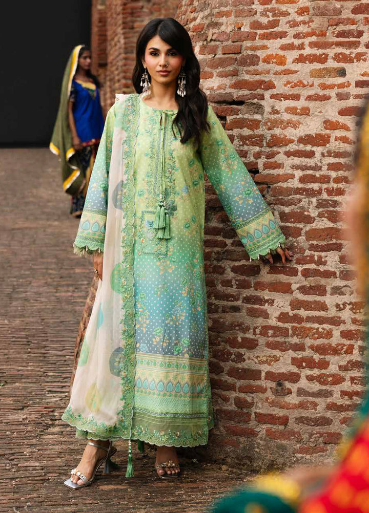 Chunri by Charizma Unstitched Embroidered Lawn 3 Piece Suit CHR26UCL CHN6-07 - Summer Collection