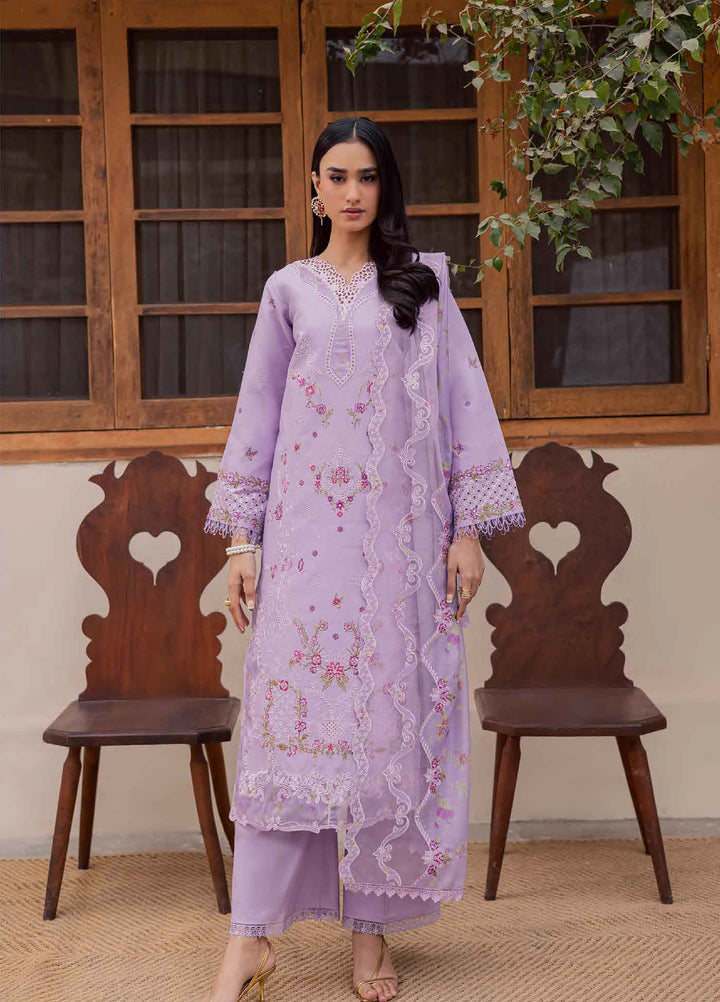 Selene by RajBari Unstitched Embroidered Lawn 3 Piece Suit RB26USL Nova - Festive Collection