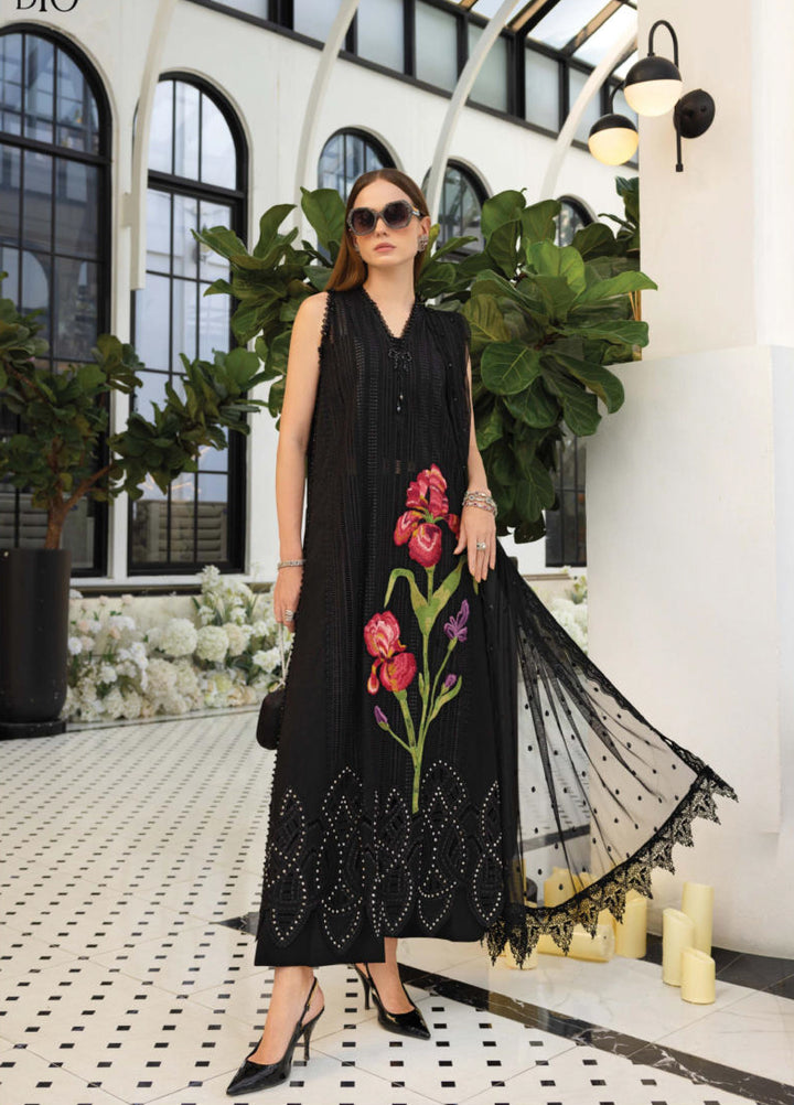 Maria B Unstitched Embroidered Lawn 3 Piece Suit MB26ULE D10 - Eid Collection