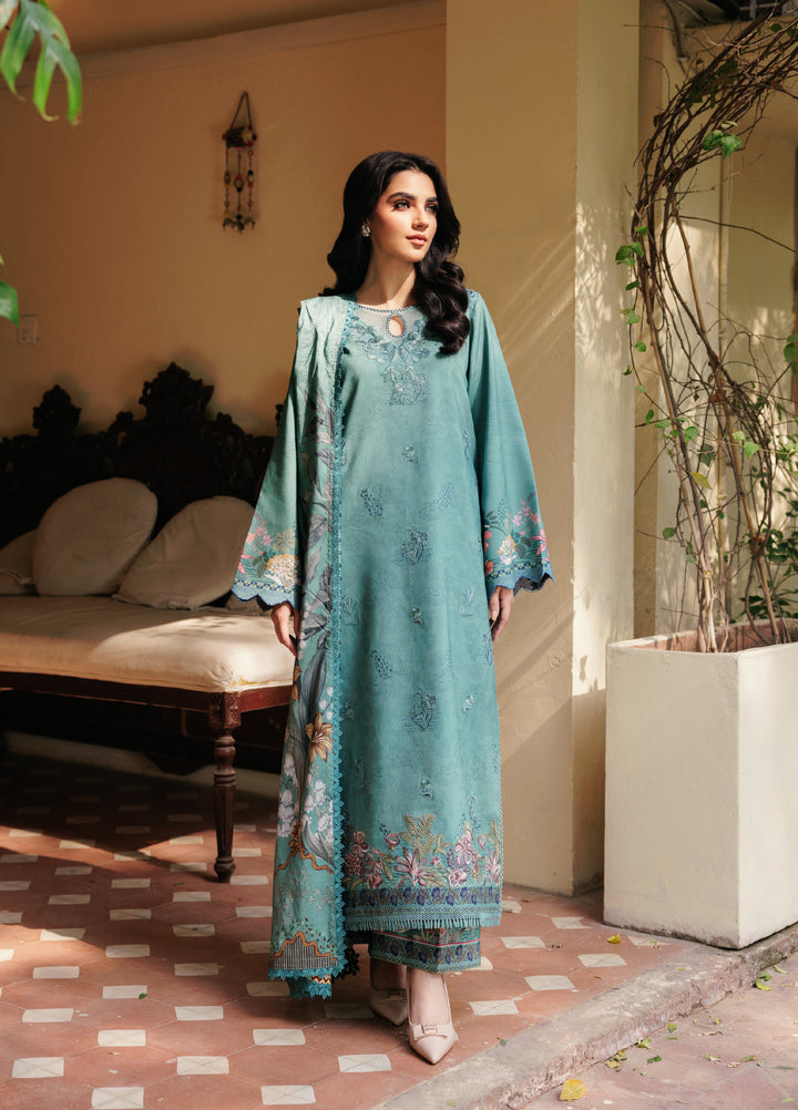 Zync by Florent Whispers Unstitched Embroidered Modal 3 Piece FL25WW FL-2B - Winter Collection