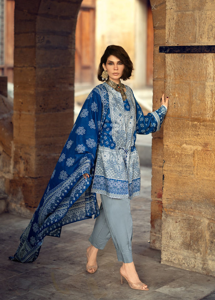 The Chunri by Gul Ahmed Unstitched Printed Lawn 3 Piece Suit GA26UTCL CL-62027 B - Summer Collection