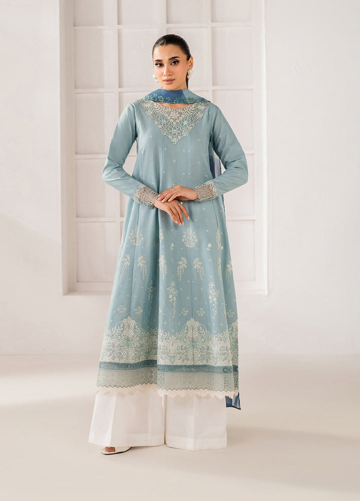 Le'essence by Xenia Formals Unstitched Embroidered Lawn 3 Piece Suit XE26UL D-04 Wylie - Summer Collection